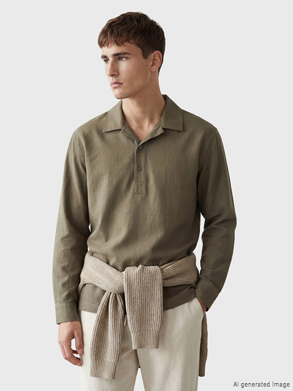 Regular Fit Dobby Men's Shirt