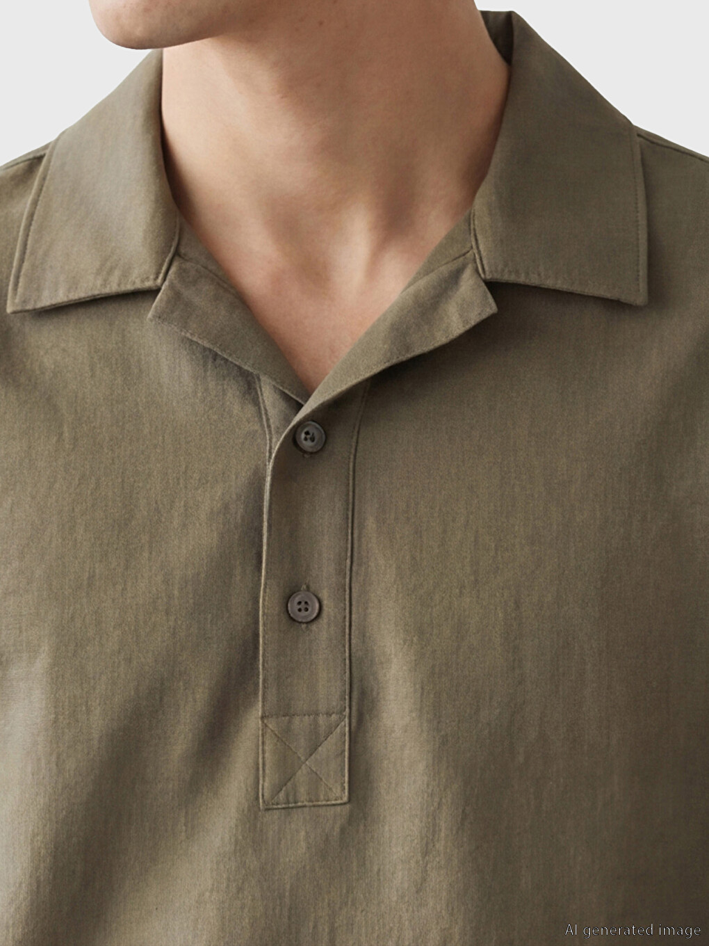Regular Fit Dobby Men's Shirt-2