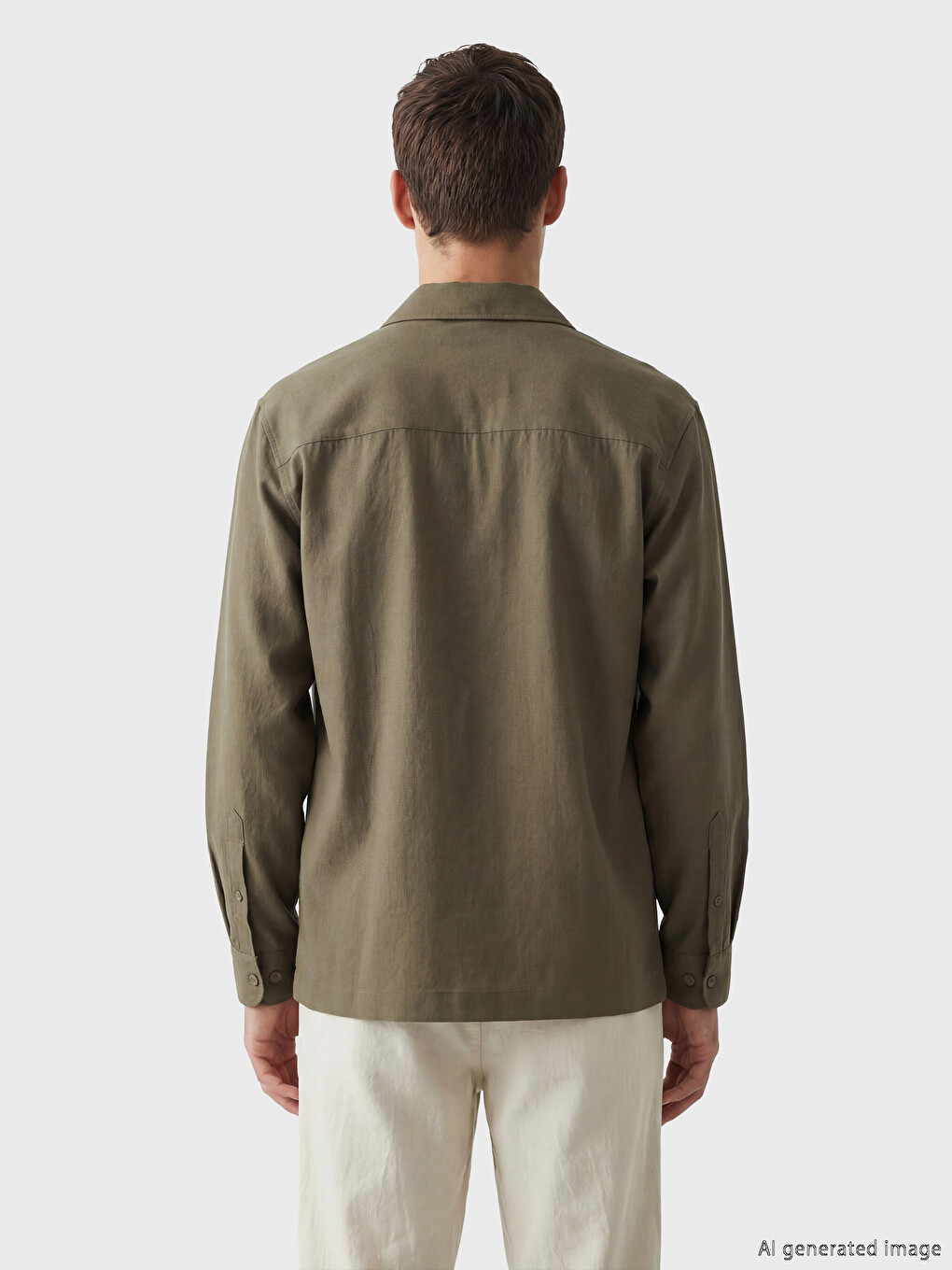 Regular Fit Dobby Men's Shirt-3
