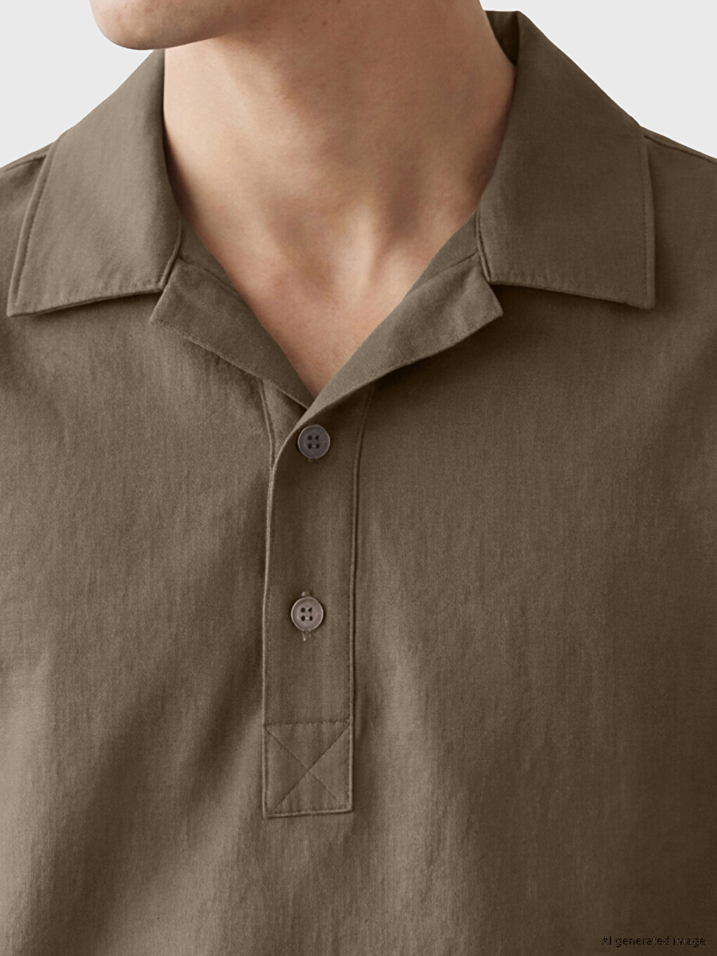 Regular Fit Dobby Men's Shirt-3