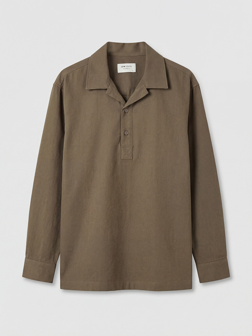 Regular Fit Dobby Men's Shirt-5