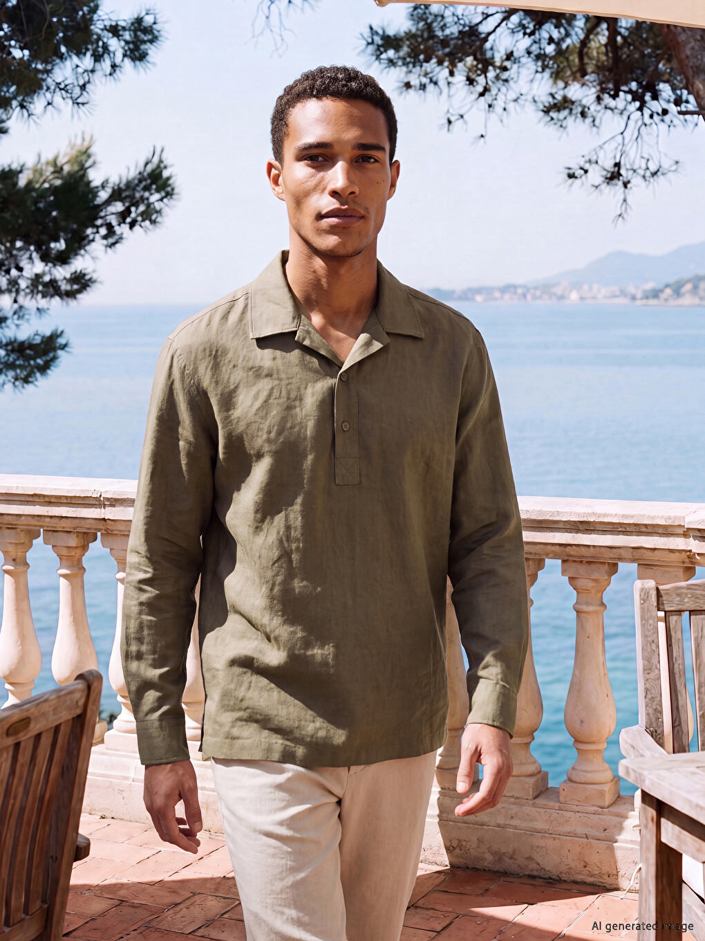 Regular Fit Dobby Men's Shirt