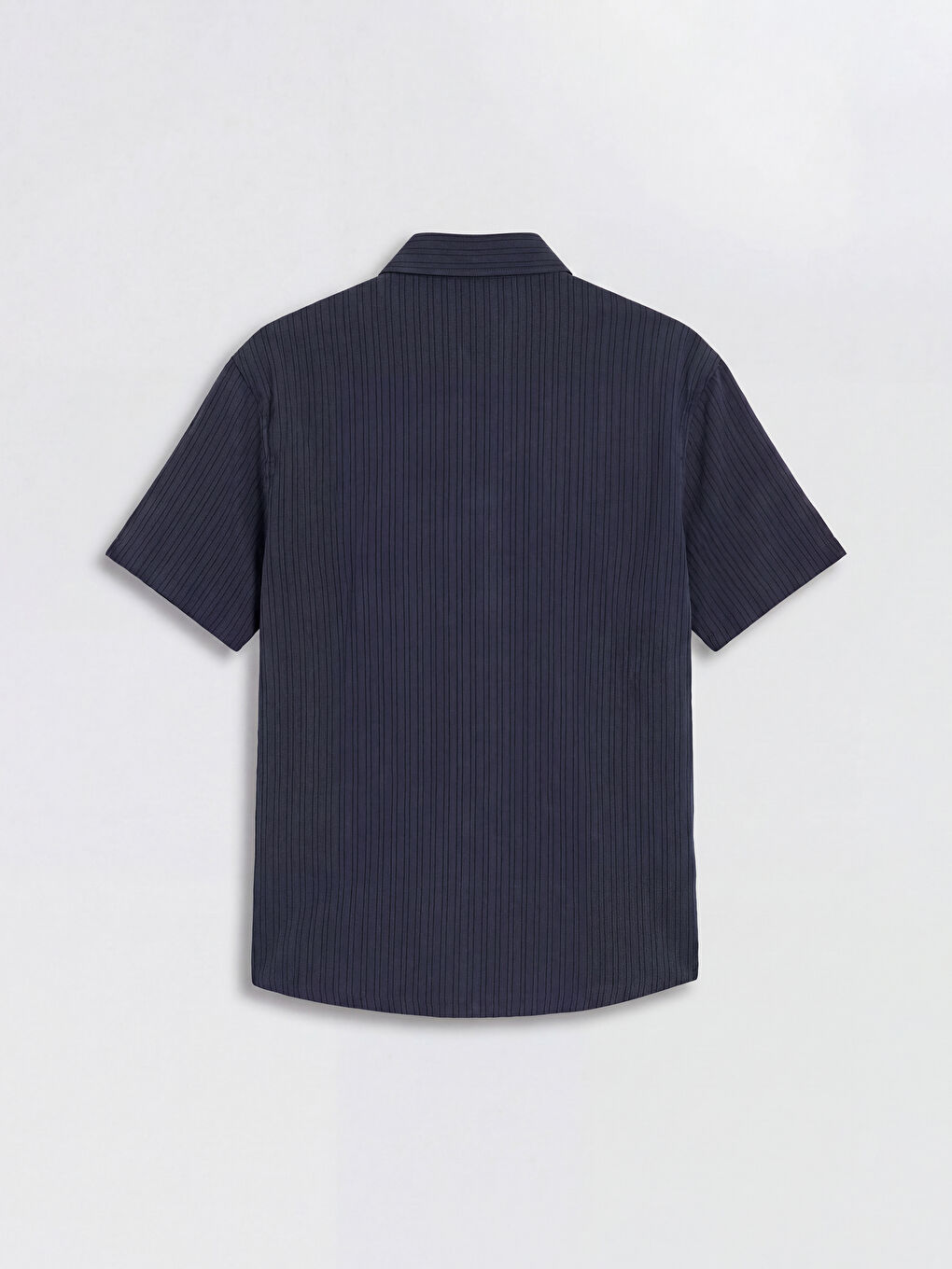 İndigo Regular Fit Çizgili Erkek Gömlek-5