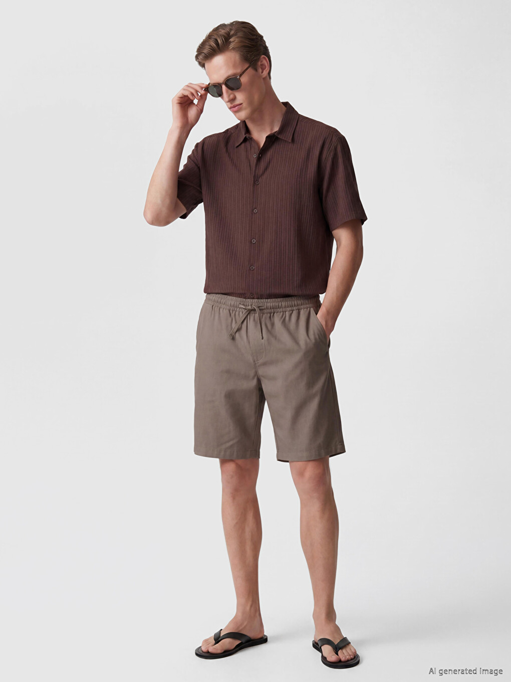 Regular Fit Striped Men's Shirt-1