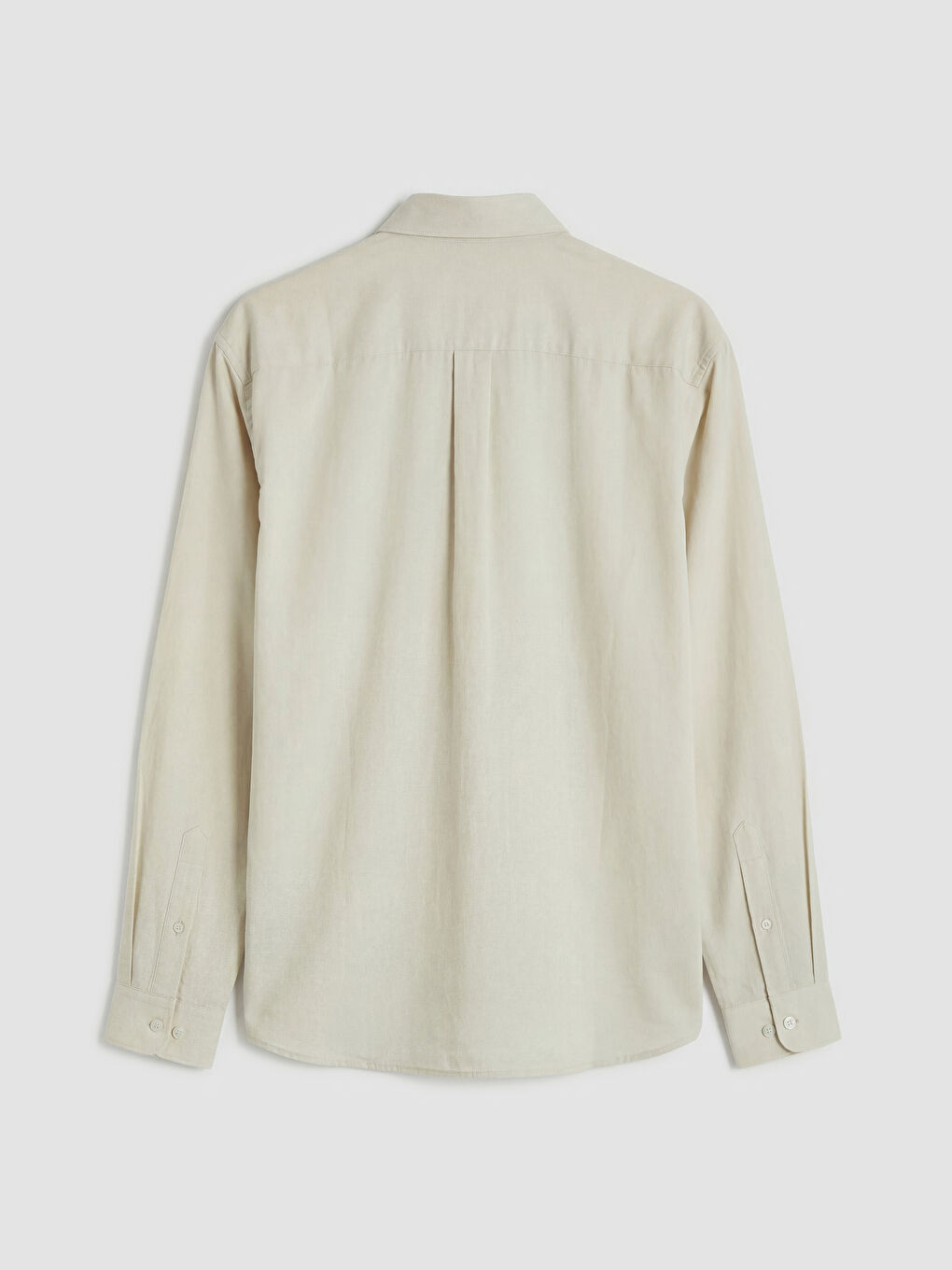 Bej Regular Fit Erkek Gömlek-1