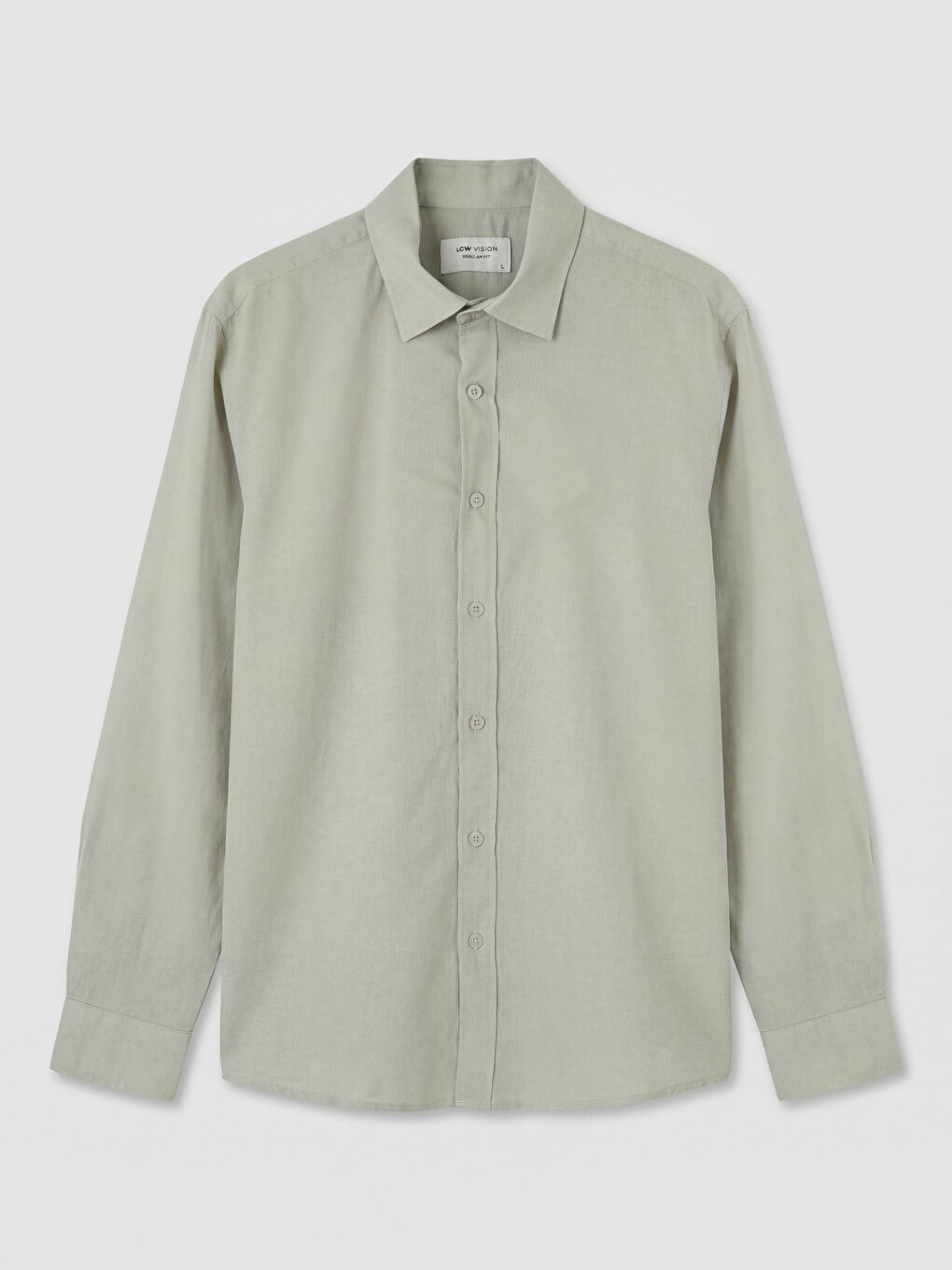 Yeşil Regular Fit Erkek Gömlek