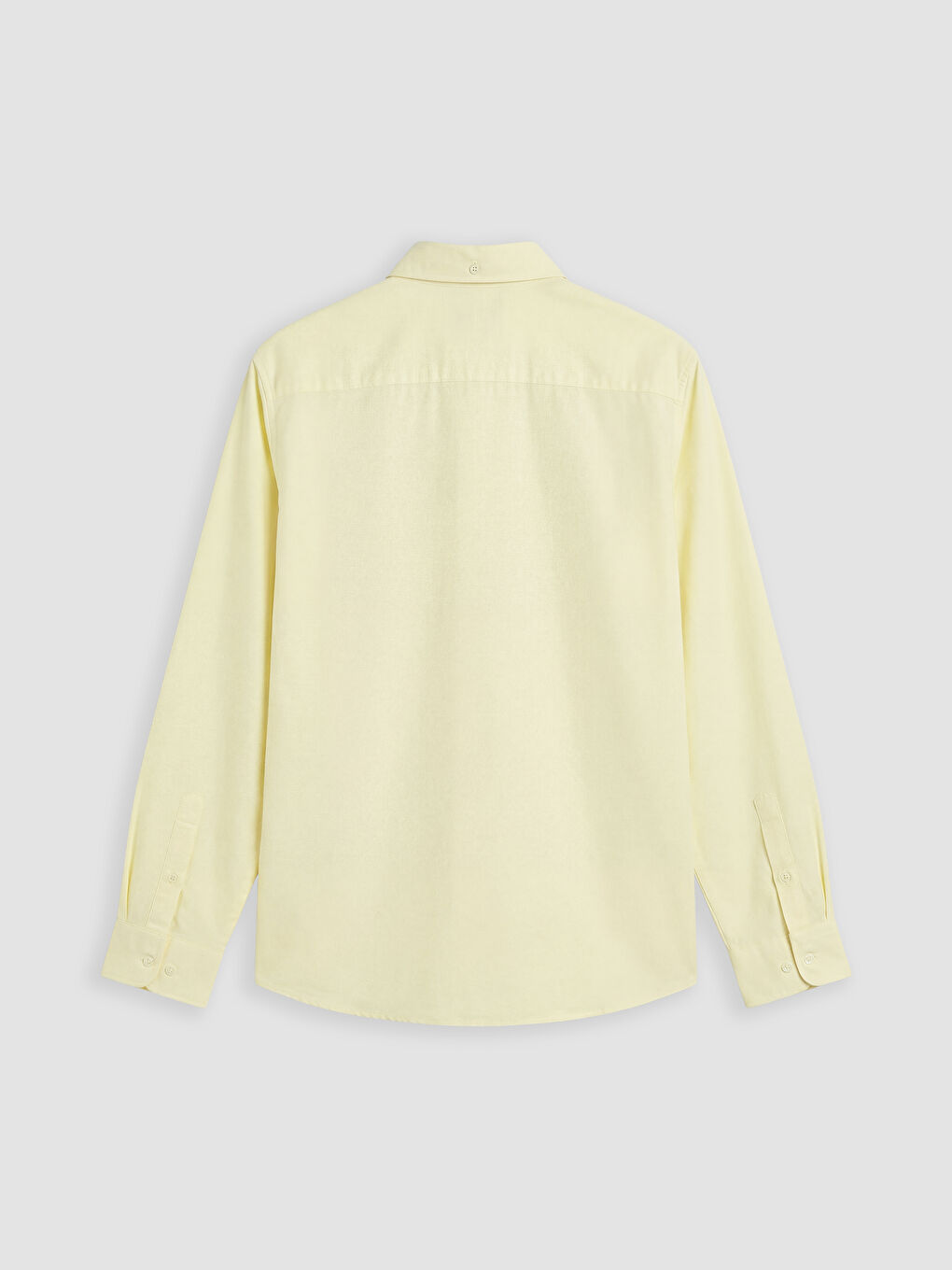 Sarı Standart Kalıp Erkek Gömlek-1