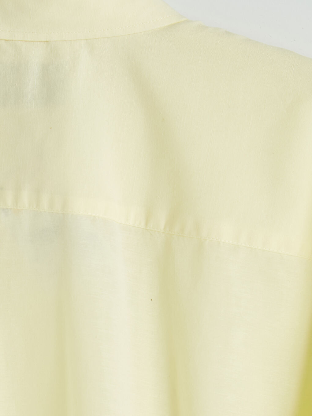 Sarı Standart Kalıp Erkek Gömlek-2