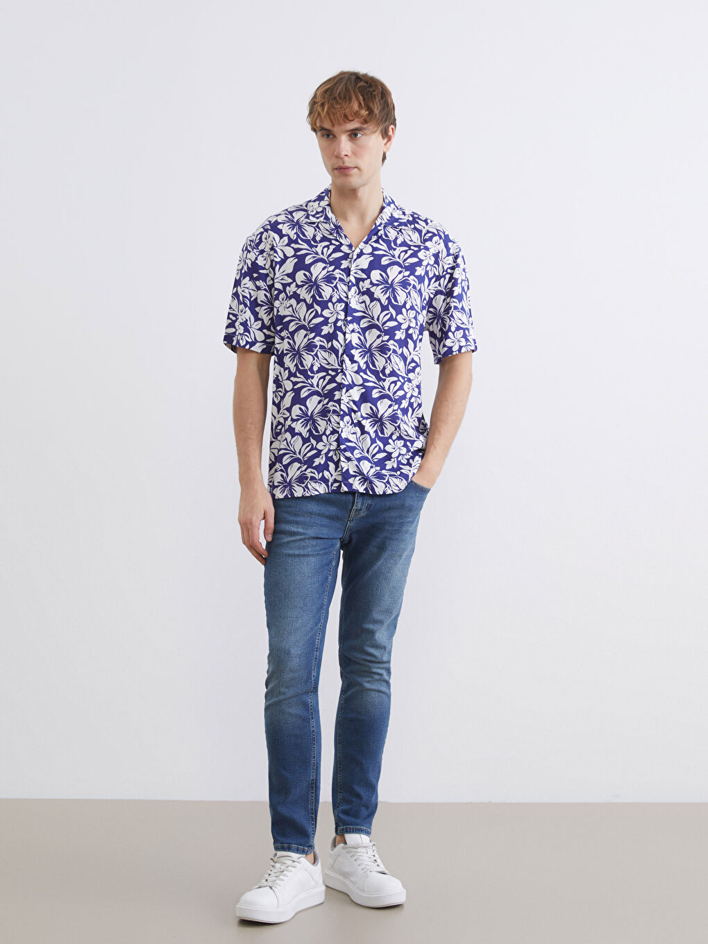 Man NAVY Shirt-1