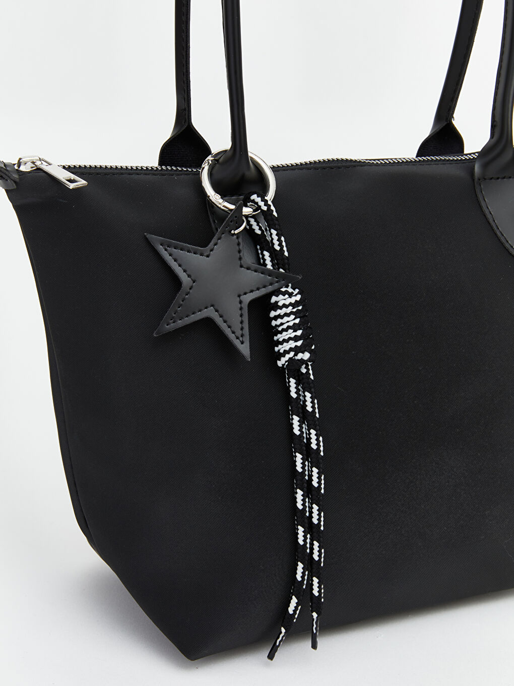 Siyah Çift Saplı Kız Çocuk Omuz Çantası-2