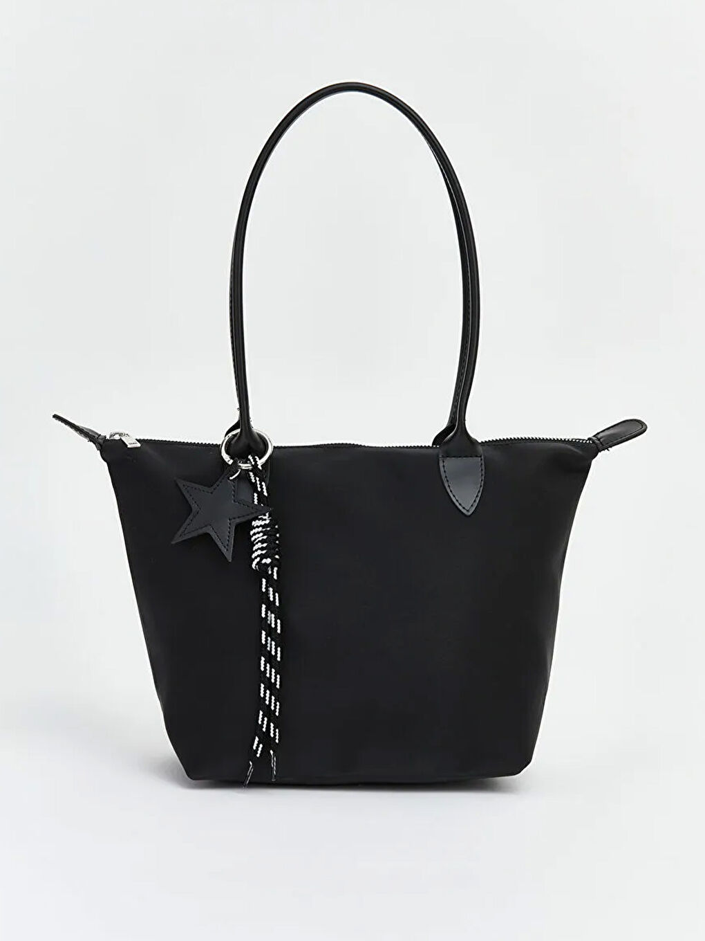 Siyah Çift Saplı Kız Çocuk Omuz Çantası-5