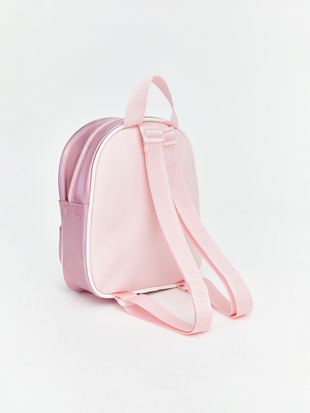 Pembe Tavşan Baskılı Kız Çocuk Sırt Çantası-2