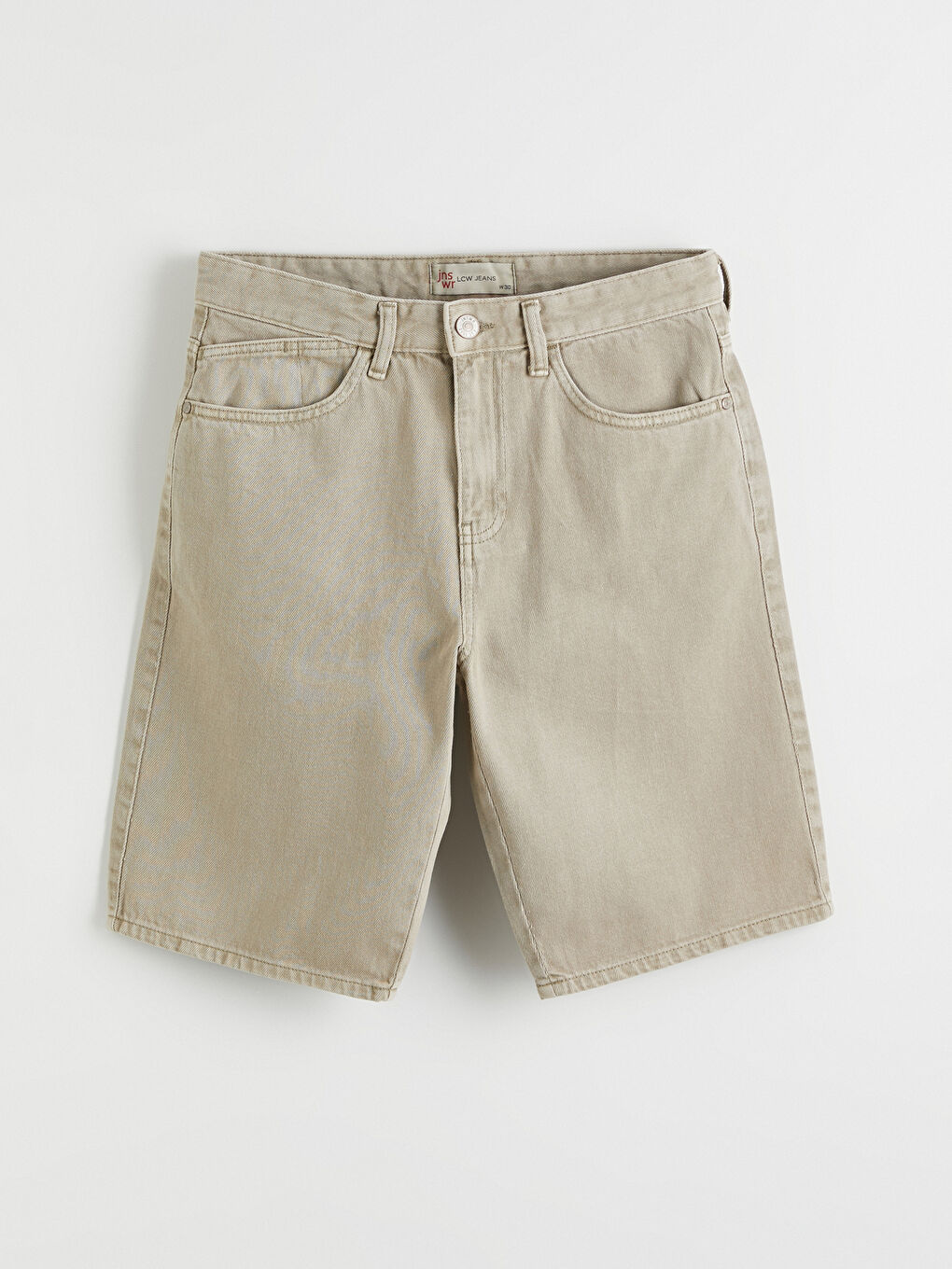 Man GREEN Denim Shorts-4