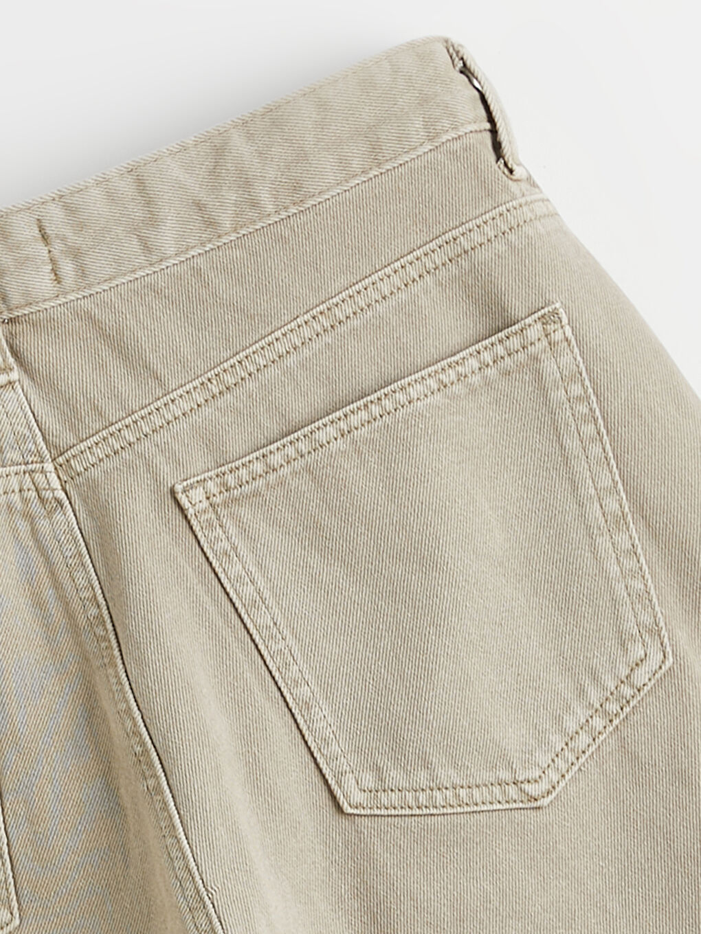 Man GREEN Denim Shorts-5