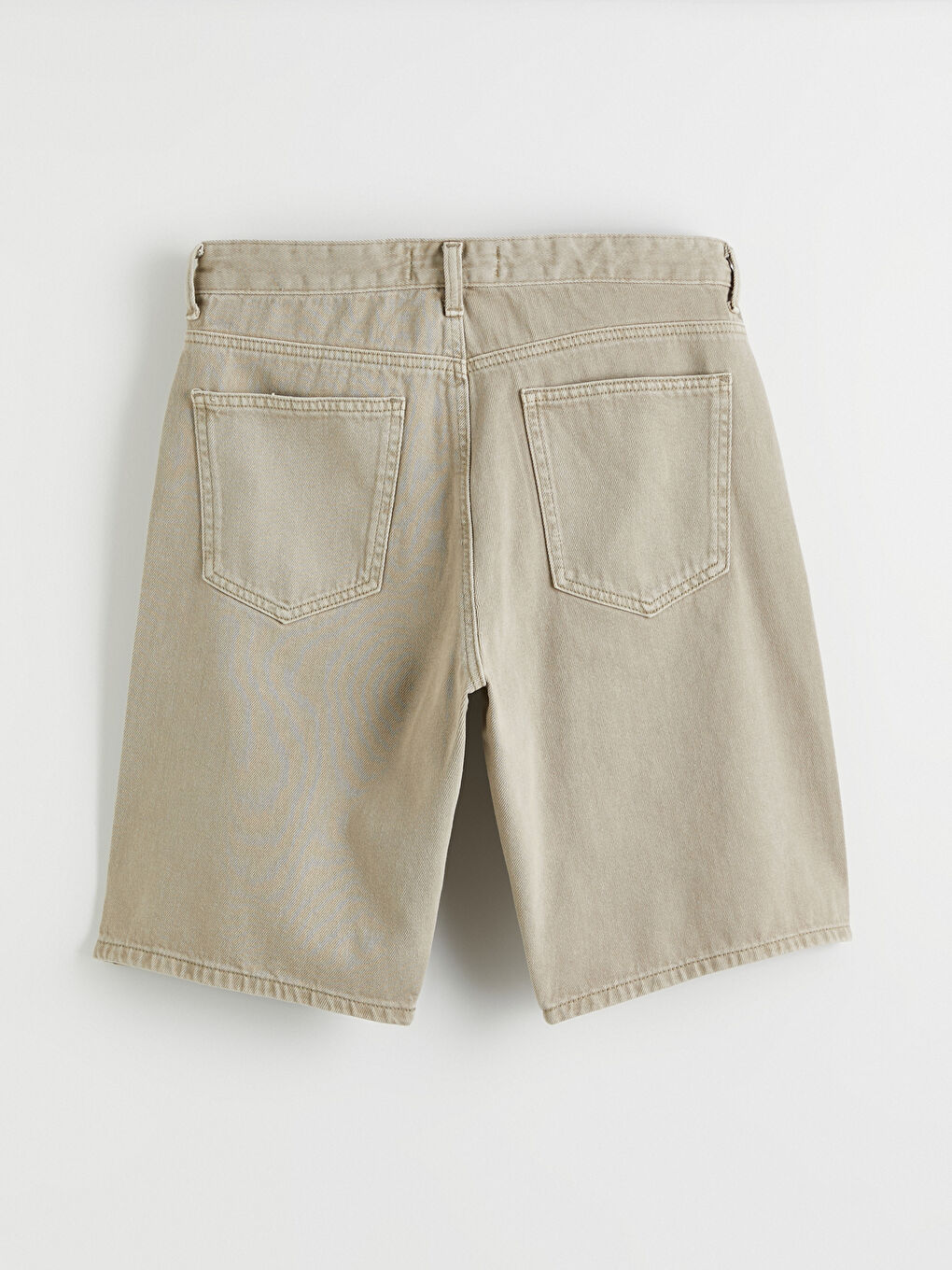 Man GREEN Denim Shorts-7