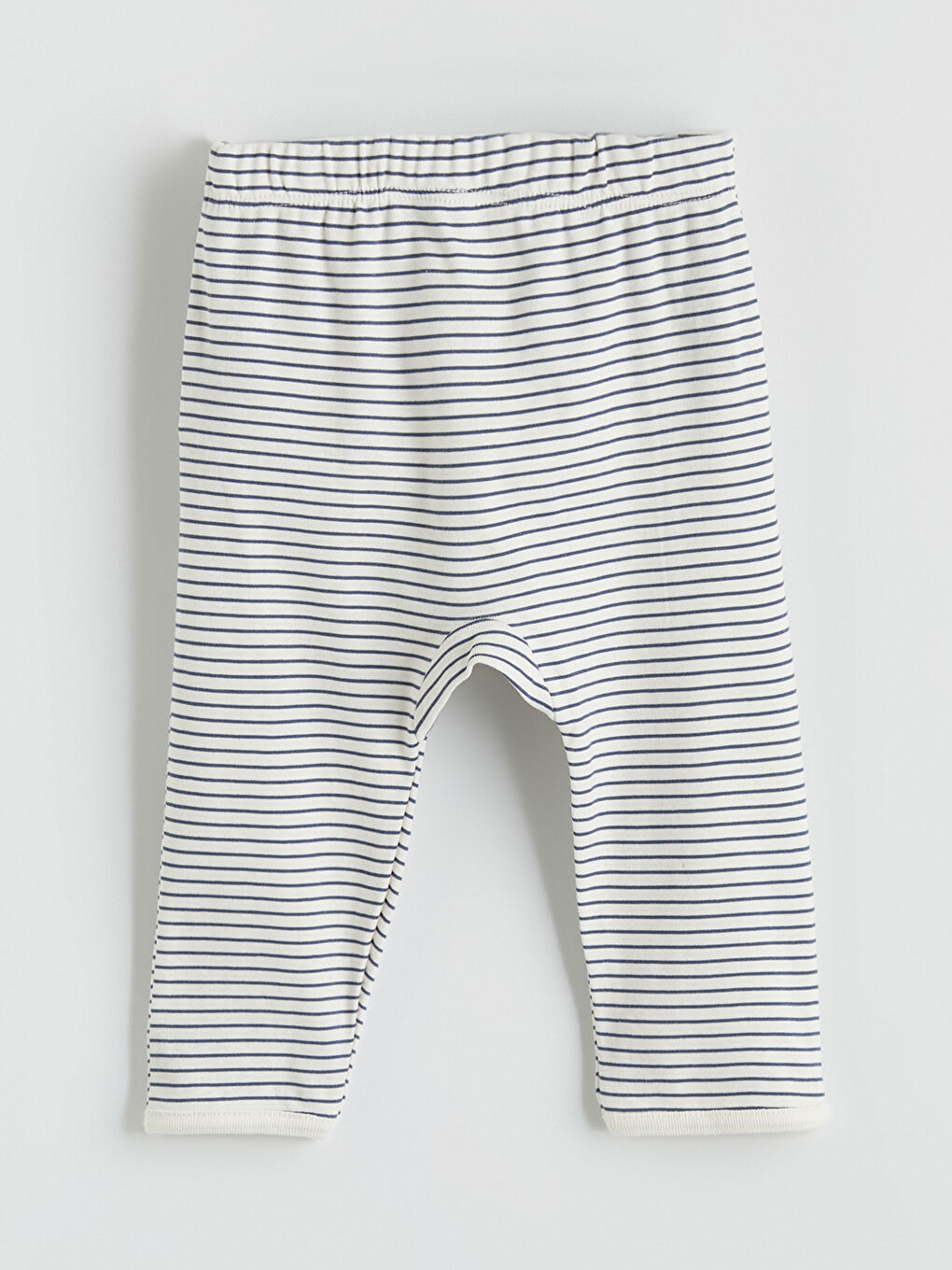 Ekru Çizgili Erkek Bebek Body ve Pantolon Takım-6