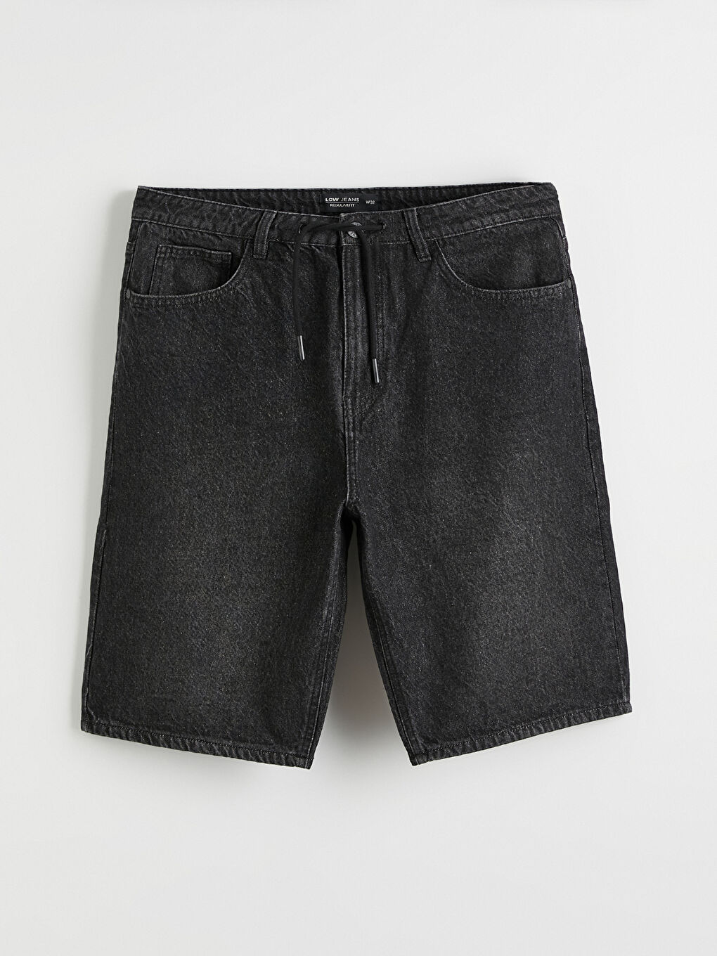 Regular Fit Men's Denim Shorts-4