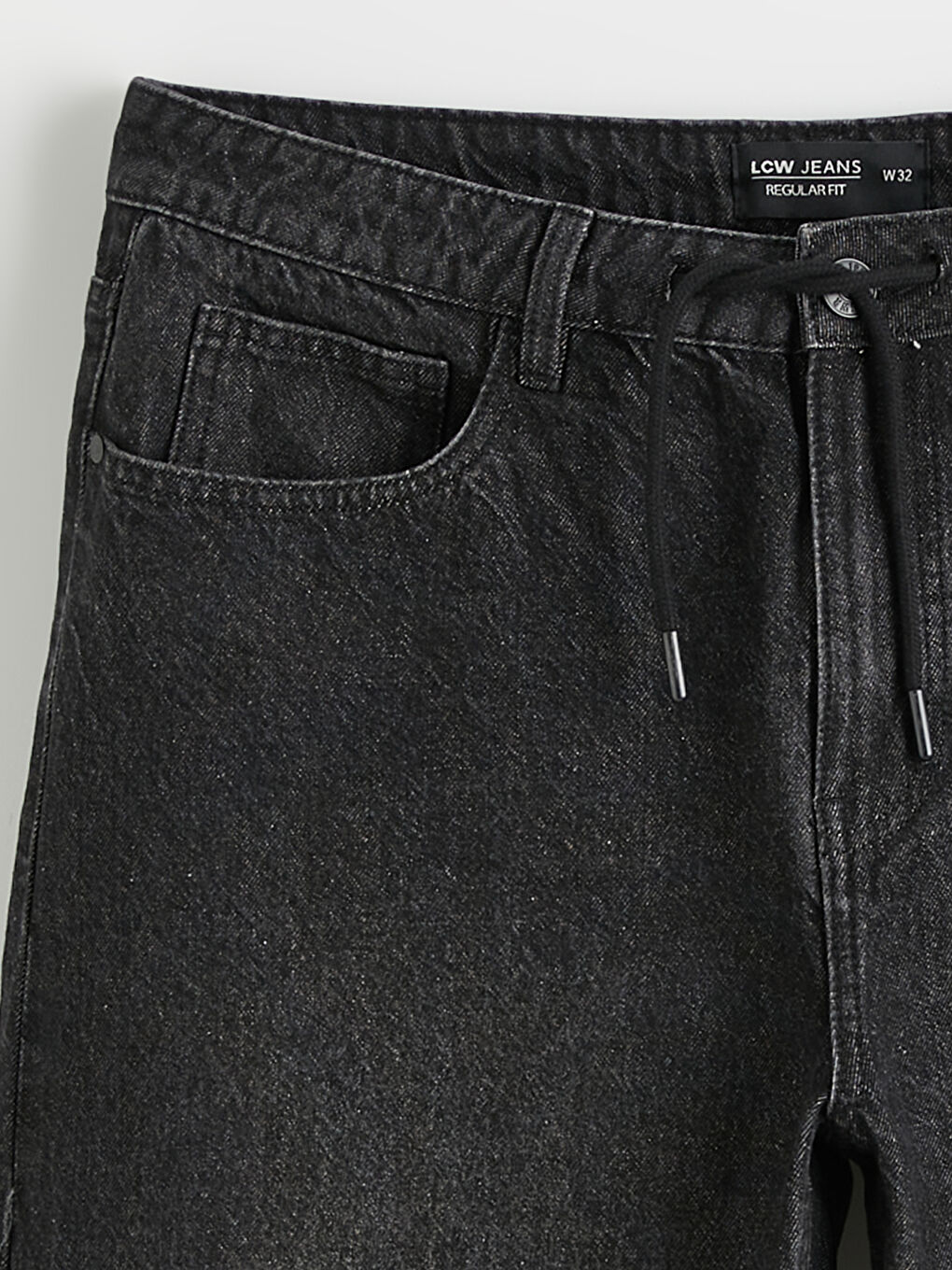 Regular Fit Men's Denim Shorts-5