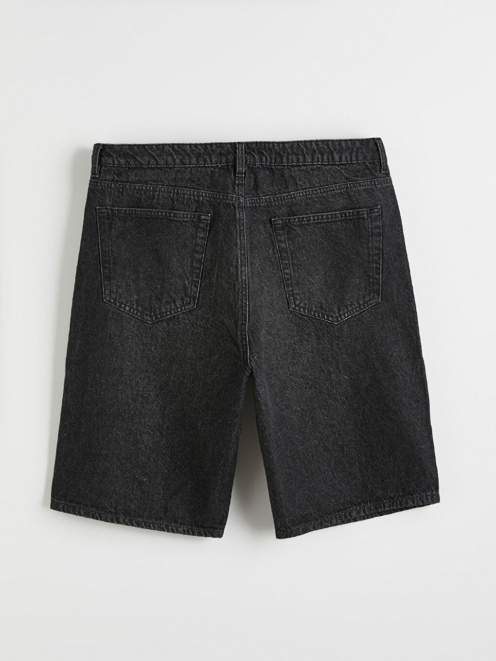 Regular Fit Men's Denim Shorts-7