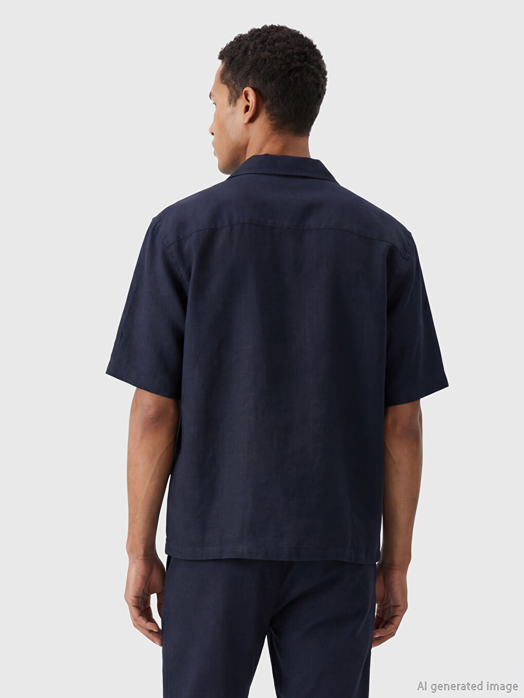 Man NAVY Shirt-3