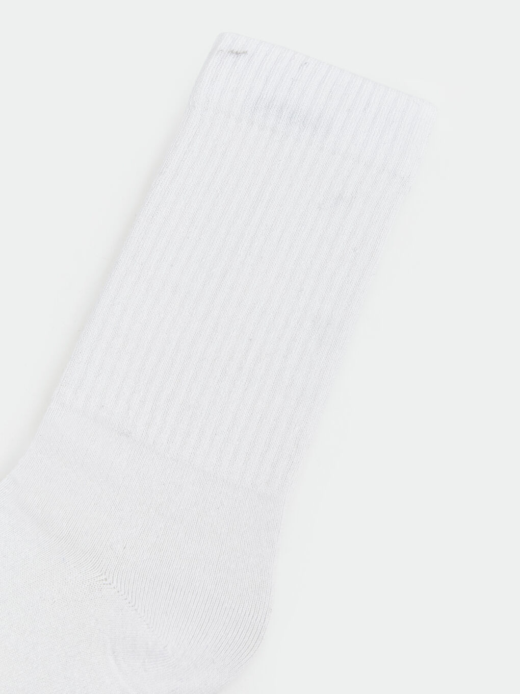Beyaz Erkek Soket Çorap 10'lu-1