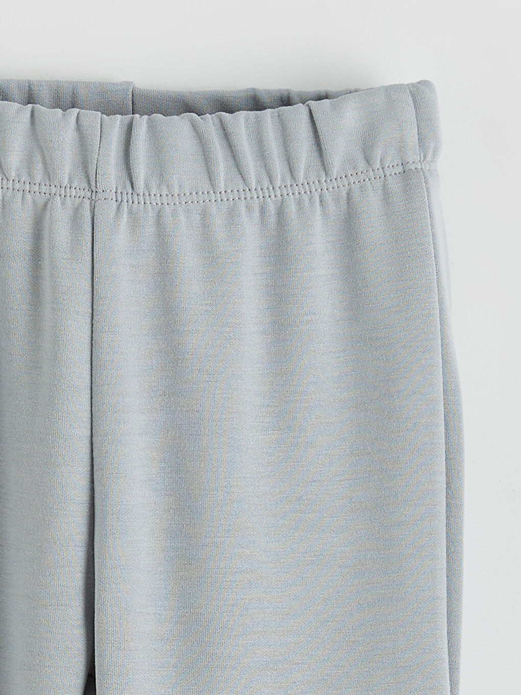 Gri Bisiklet Yaka Kız Çocuk Sweatshirt ve Pantolon-5