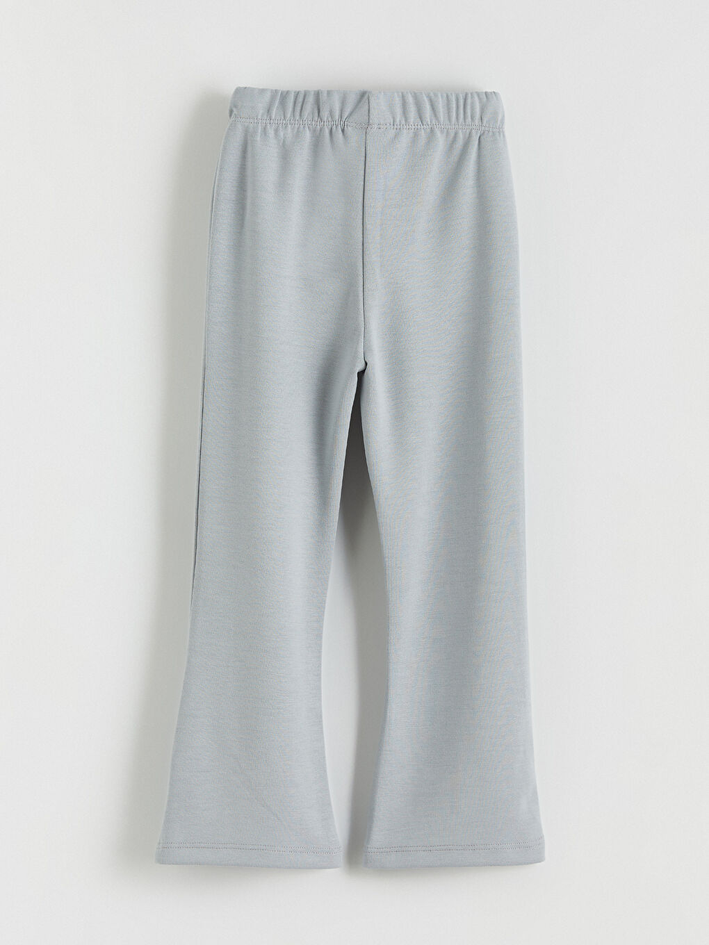 Gri Bisiklet Yaka Kız Çocuk Sweatshirt ve Pantolon-6