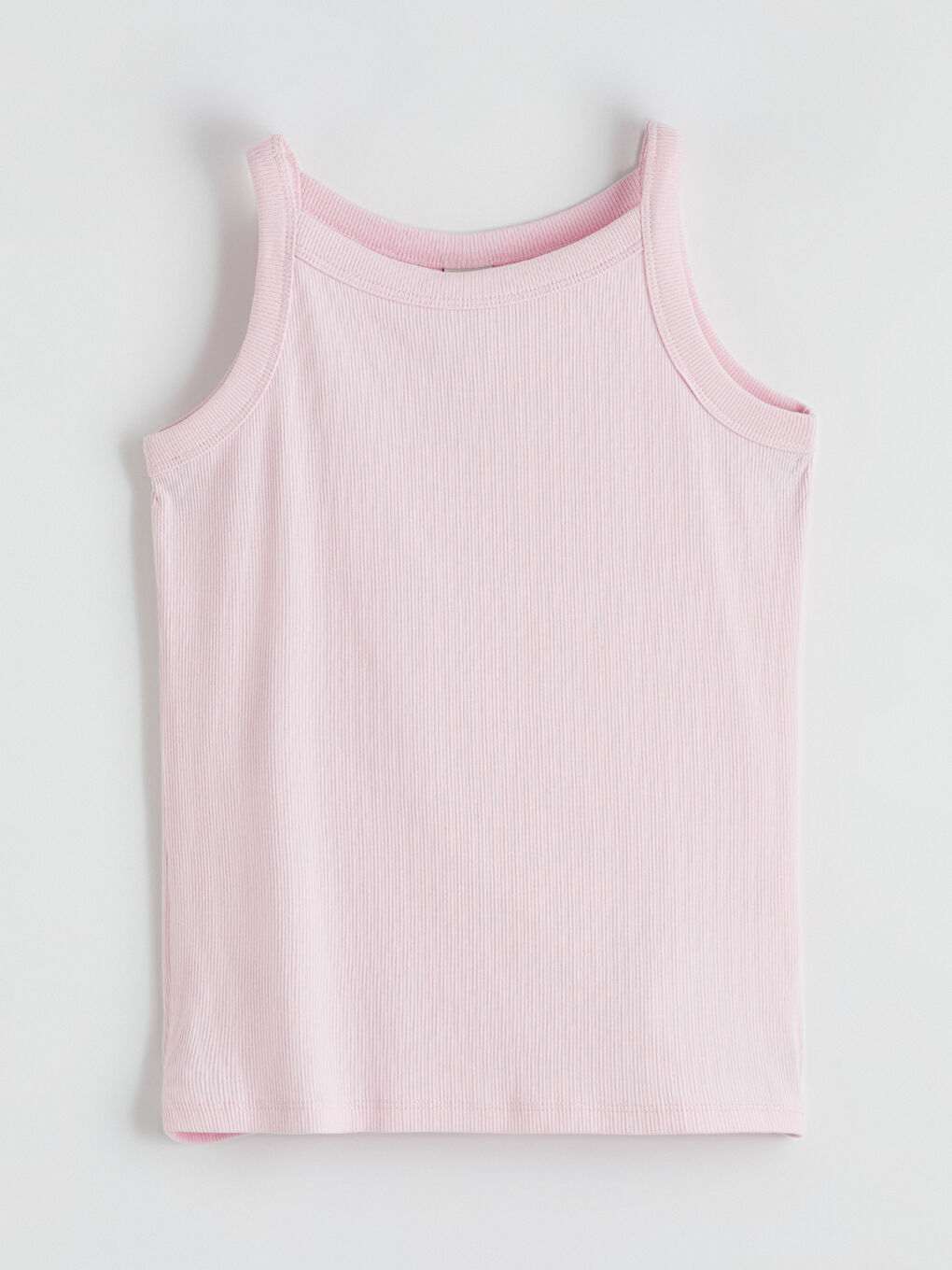 Crew Neck Girls' Tank Top