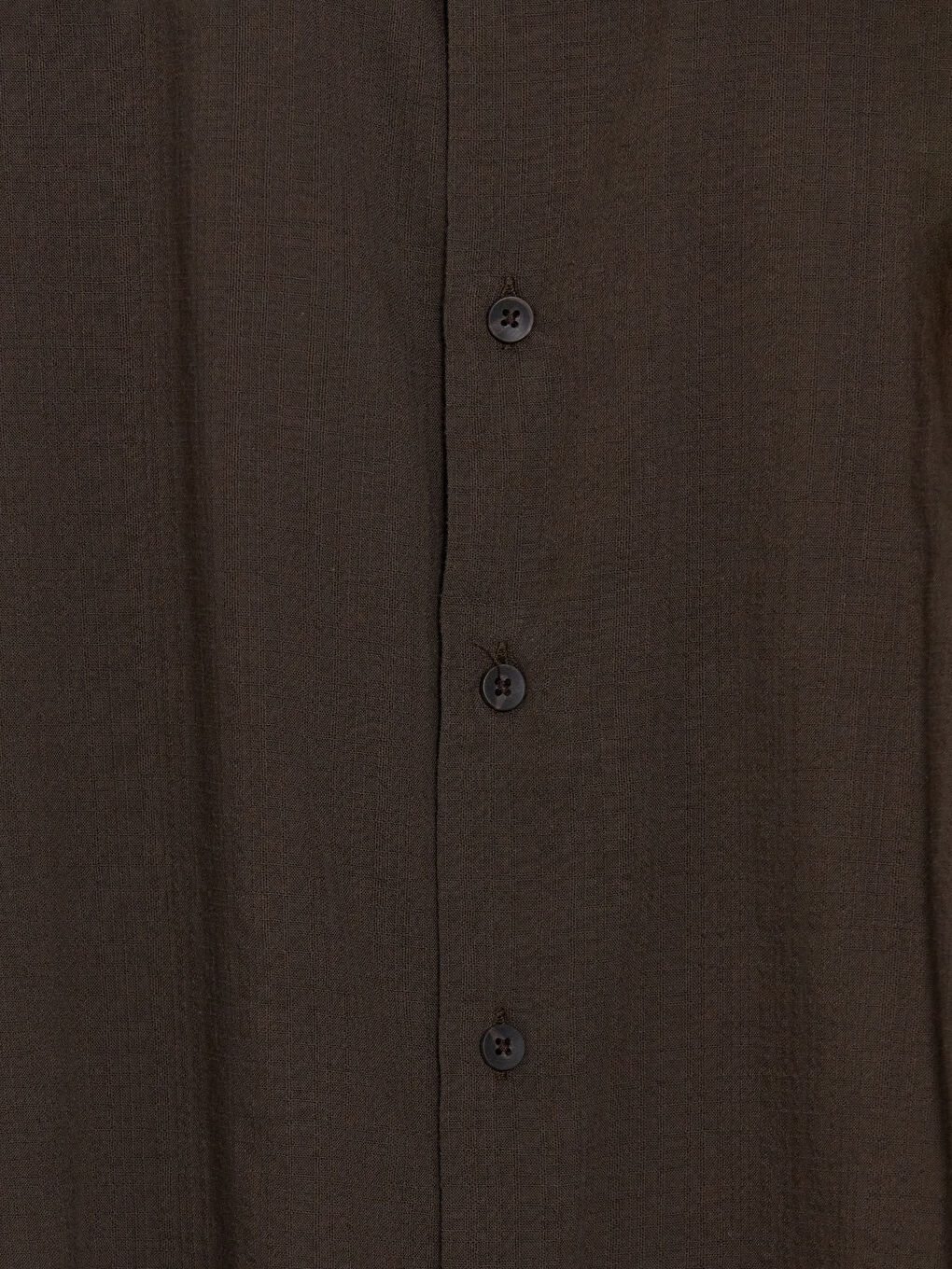 Kahverengi Regular Fit Erkek Gömlek-2
