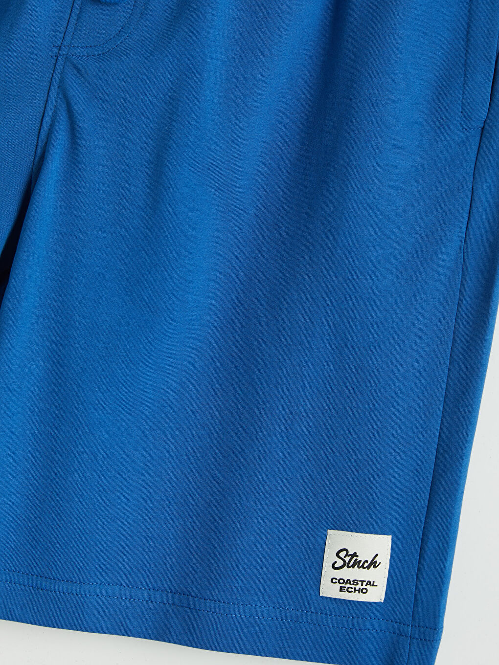 Mavi Standart Kalıp Erkek Şort-3