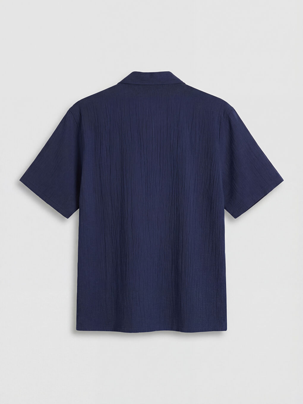 İndigo Regular Fit Krinkle Erkek Gömlek-1