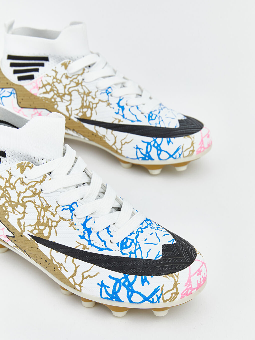 Printed Boys' Soccer Shoes-2