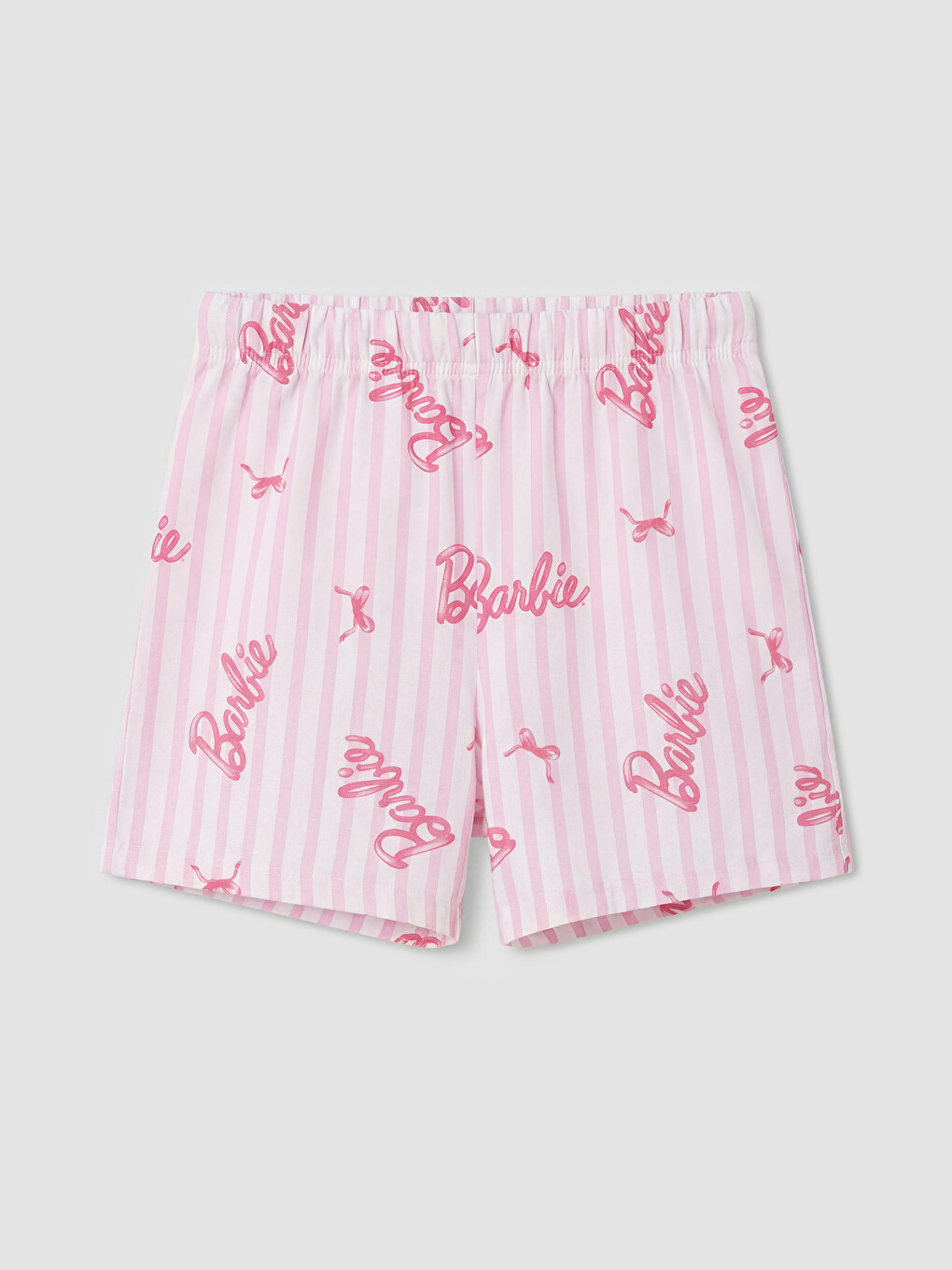Set pizhamash të shkurtra i printuar Barbie për vajza-2