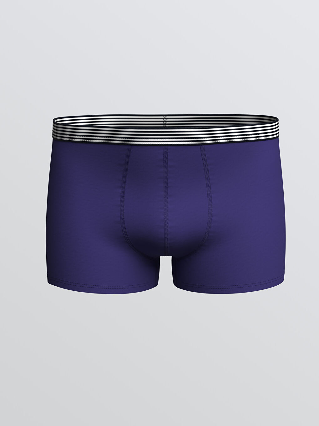 Karışık Standart Kalıp Pamuklu Esnek Erkek Boxer 3'lü-1