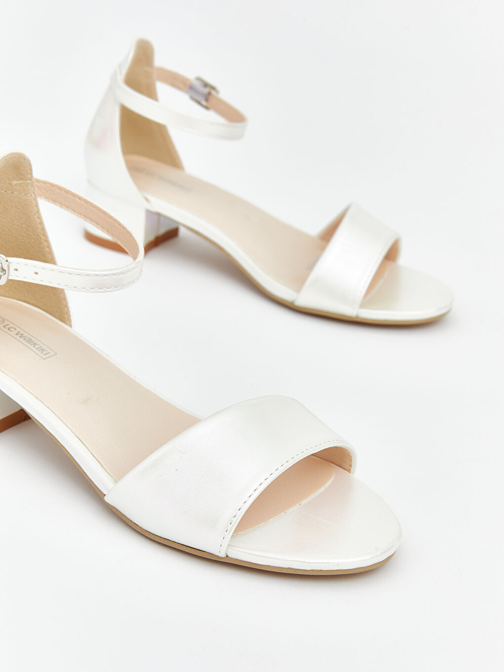 Pantofi cu Toc Înalt din Imitatie de Piele pentru Fete-2