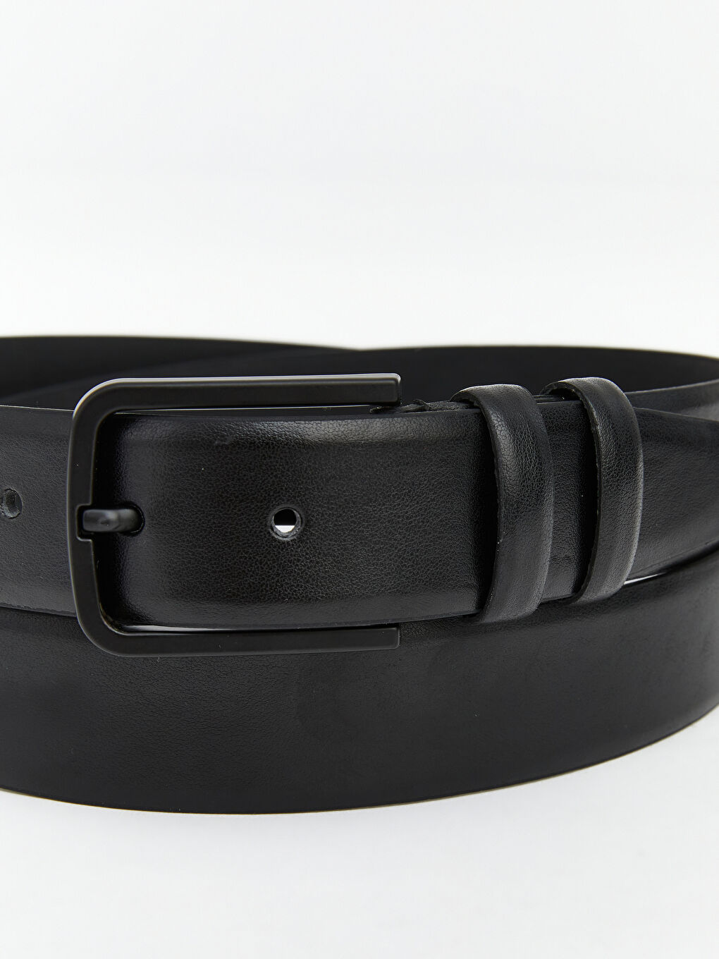 Faux Leather Men's Belt-3