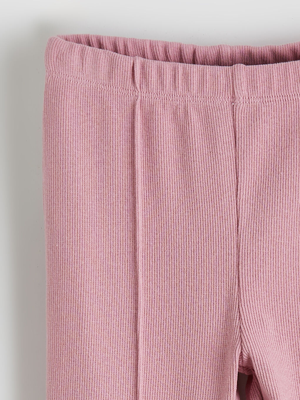 Lila Fitilli İspanyol Paça Kız Çocuk Tayt-1