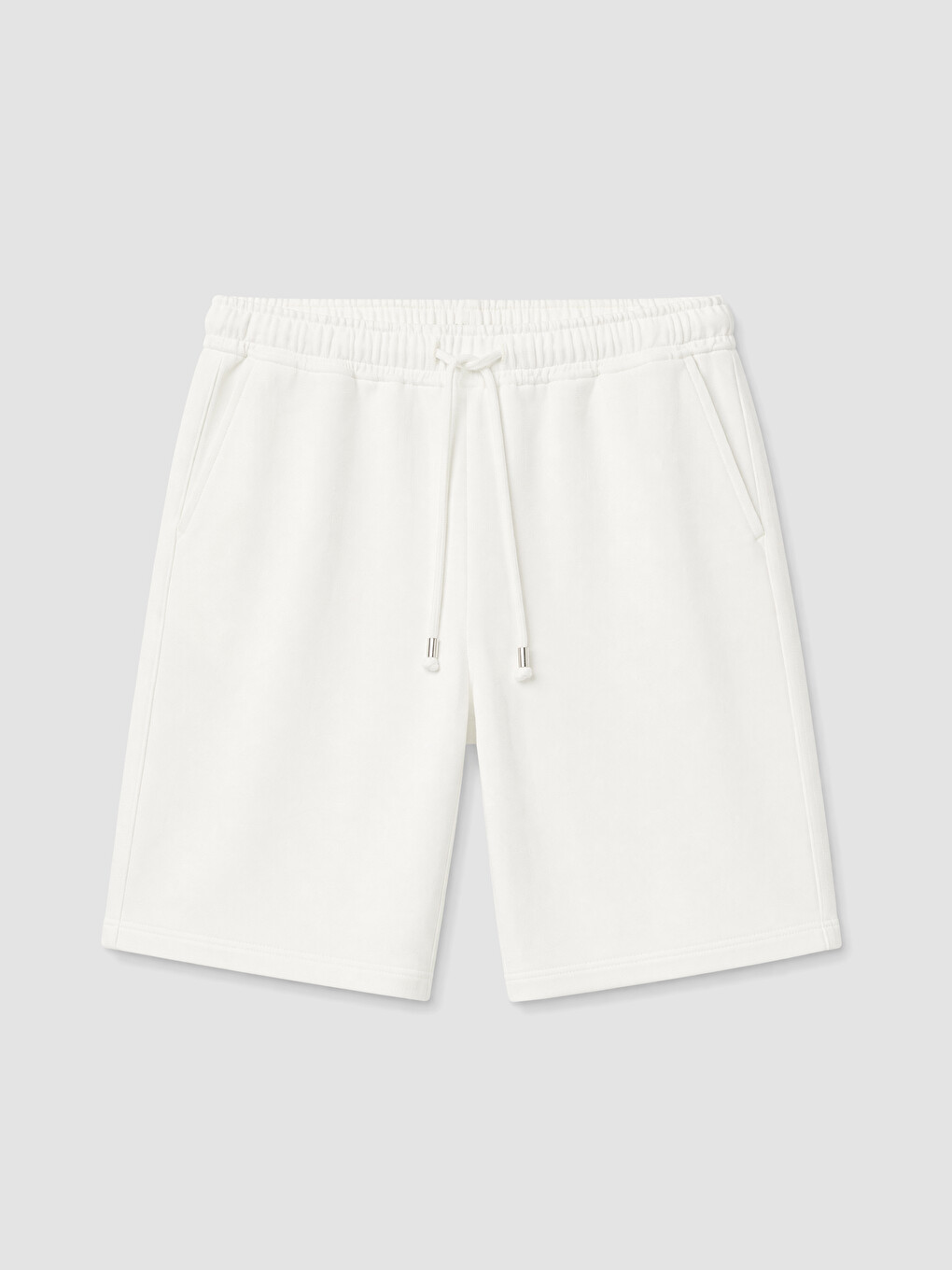Man White Shorts-4