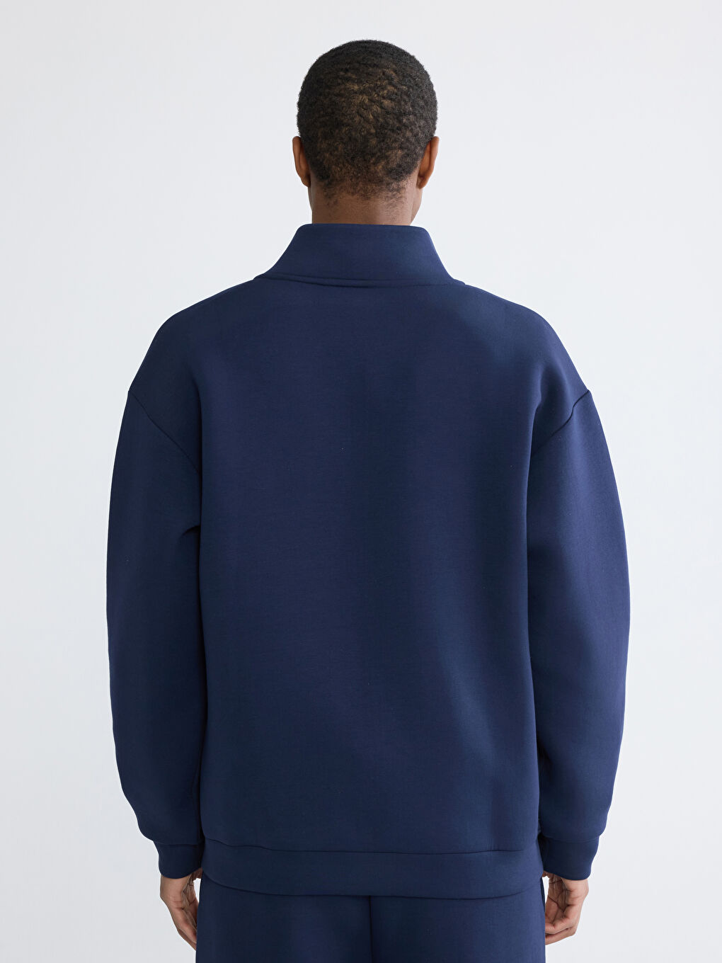 Sweat zippé MARINE Homme-3