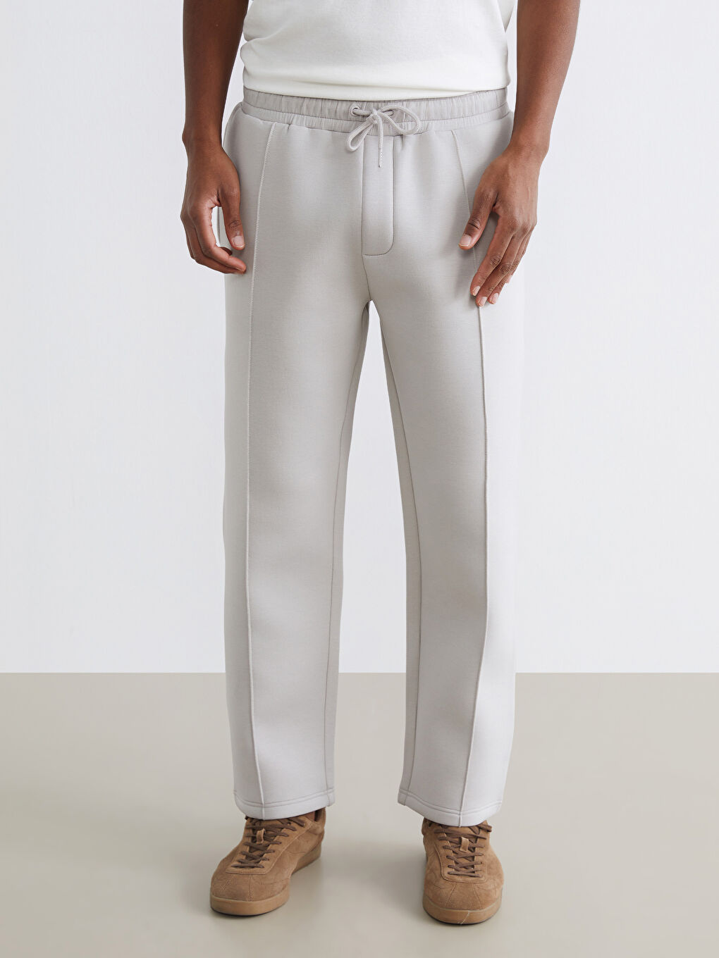 Man GREY Sweatpants-1