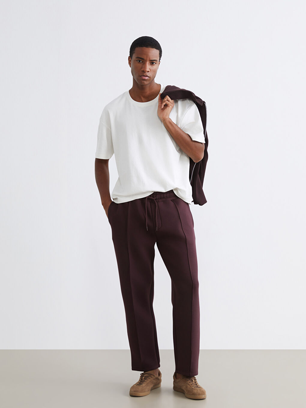 Man BORDEAUX Sweatpants