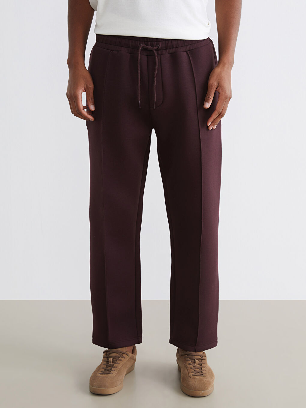Man BORDEAUX Sweatpants-1