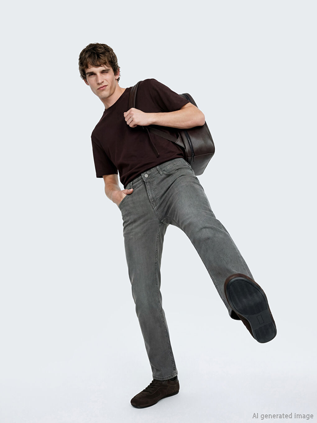 Haki 779 Regular Fit Erkek Jean Pantolon