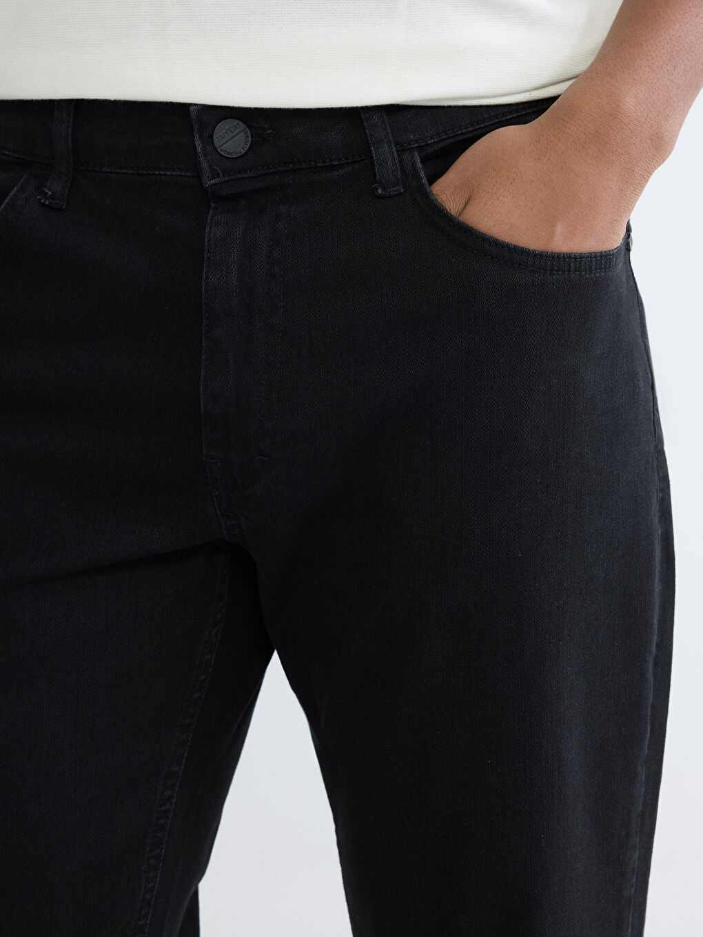 Siyah 779 Regular Fit Erkek Jean Pantolon-3