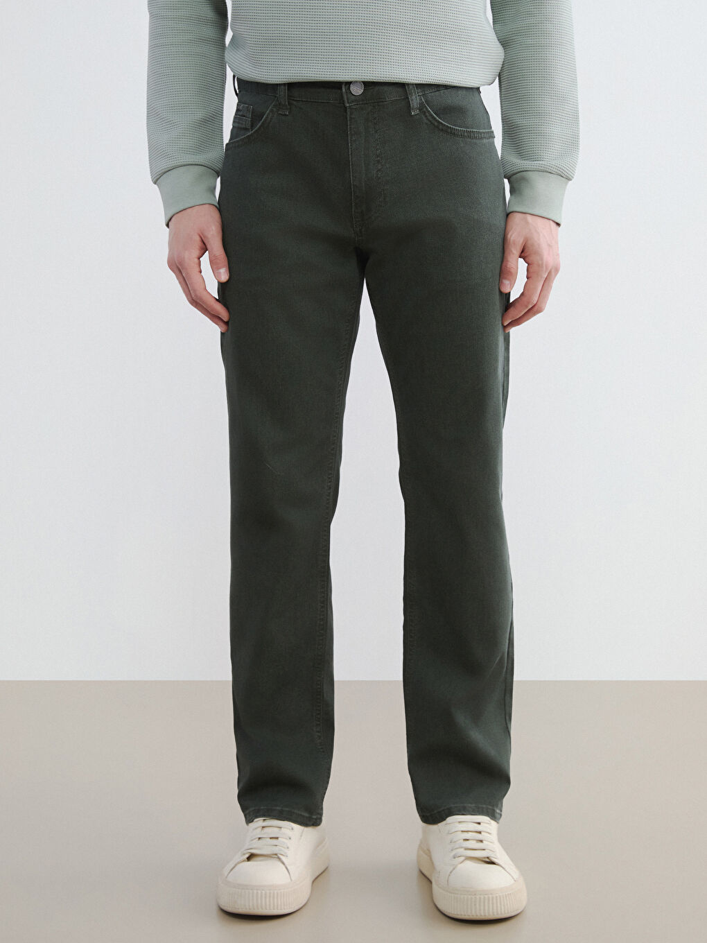 Haki 779 Regular Fit Erkek Jean Pantolon-3