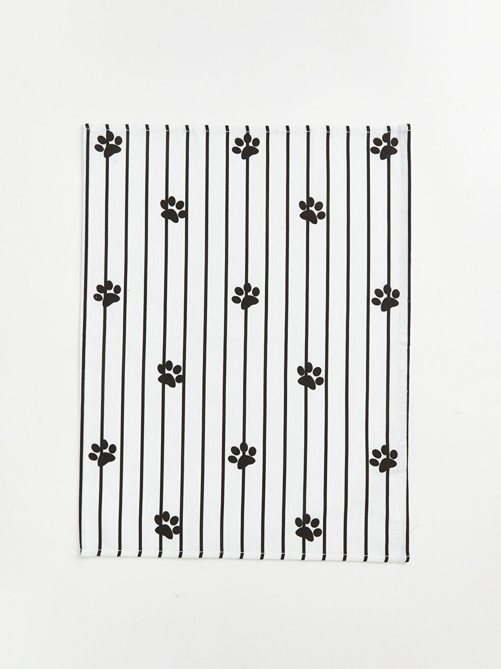 Набор из двух кухонных полотенец с принтом кошек, 40x50 см-6