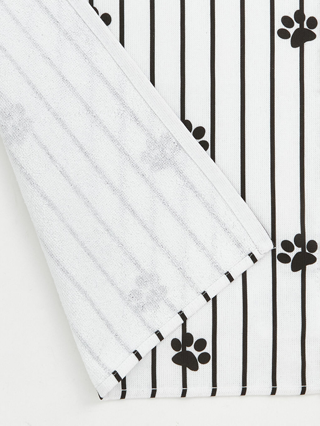 Набор из двух кухонных полотенец с принтом кошек, 40x50 см-7