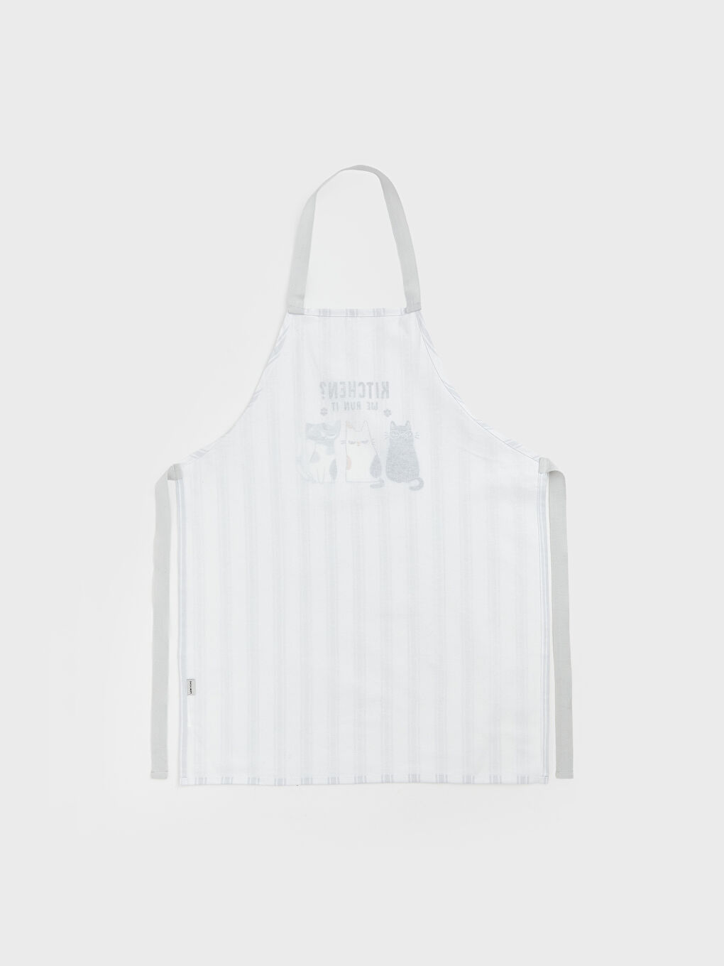 Karışık Kedi Baskılı Mutfak Önlüğü-2