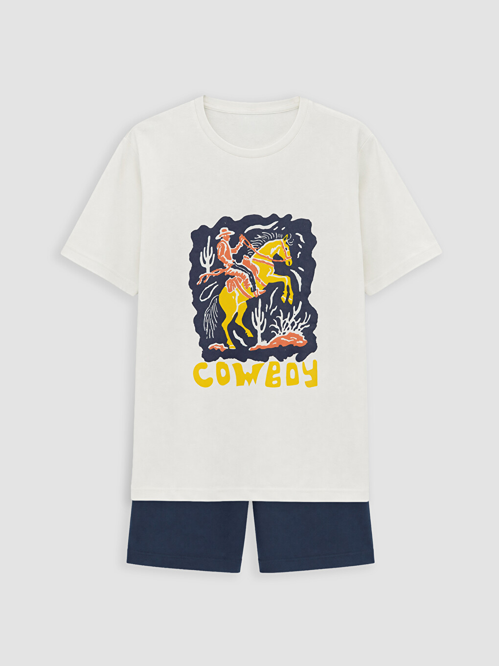 Boy Ecru Shorts