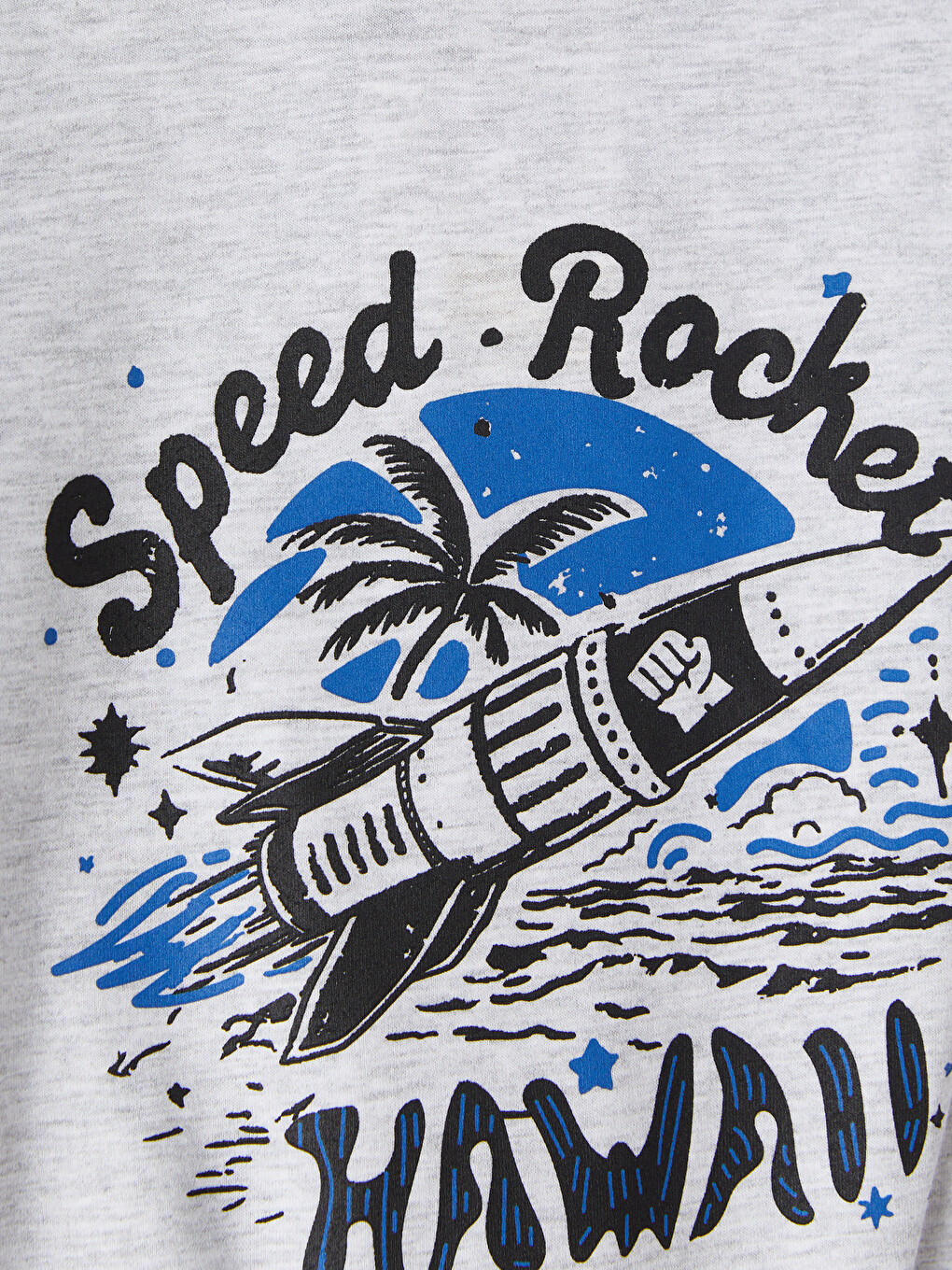 Crew Neck Printed Boys' Pyjamas Set-5